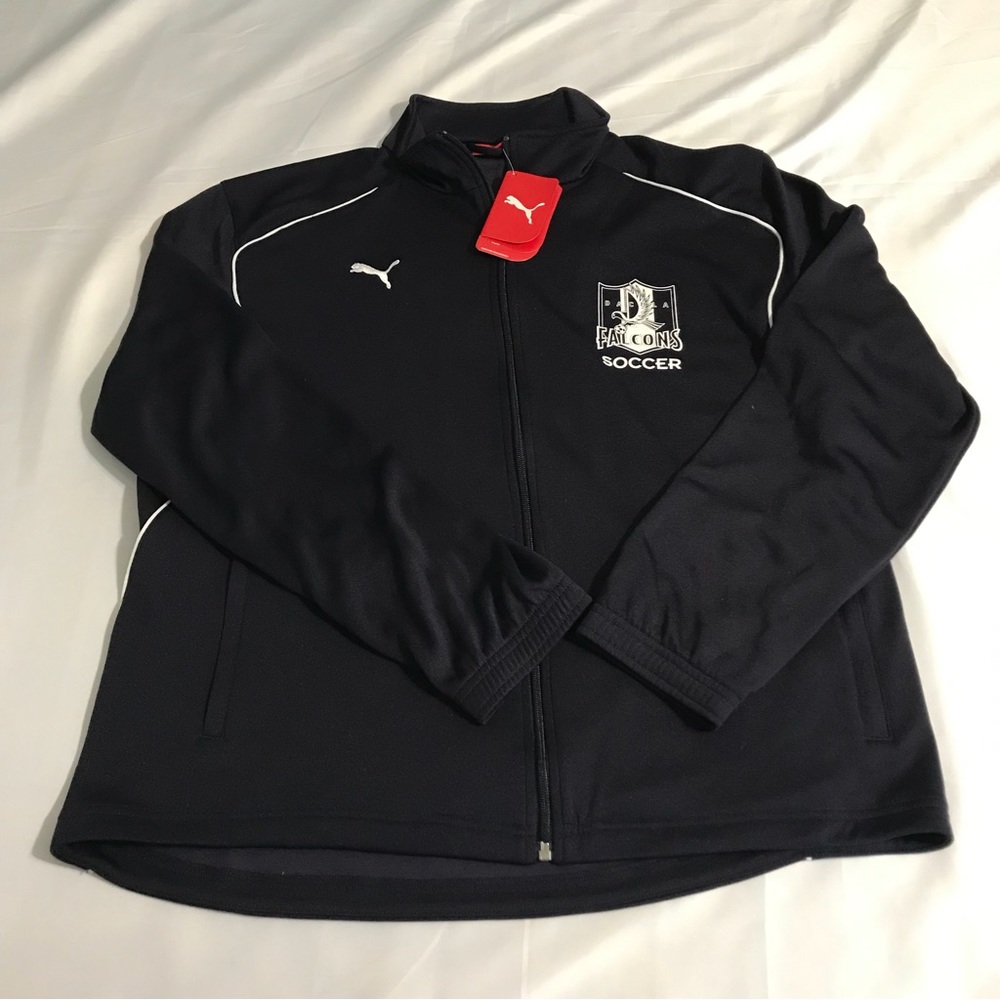 PUMA Navy Blue Dracula Falcons  Soccer Training Jacket